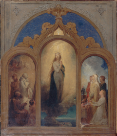 Projet pour un triptyque by Ary Scheffer