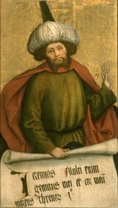 Propheten mit Schriftrolle by Bernhard Strigel