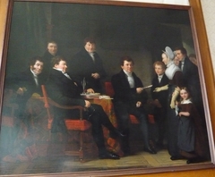 Regents of the Mennonite Orphanage, Haarlem by Jan Adam Kruseman