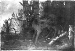 Reh und Hase by Franz Rösel von Rosenhof