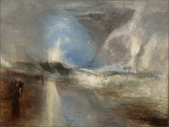 Rockets and Blue Lights (Close at Hand) to Warn Steamboats of Shoal by J. M. W. Turner