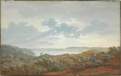 Rügen landscape with bay by Caspar David Friedrich