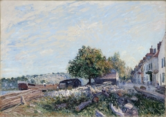 Saint Mammès, Morning by Alfred Sisley