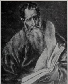 Saint Matthew by El Greco