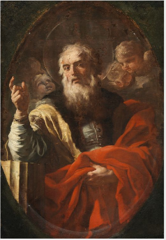 Saint Simplicius by Francesco Solimena