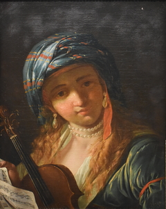 Sainte Cécile by Jacques Gamelin