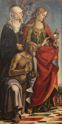 Saints Eustachia, Mary Magdalene and Saint Jerome by Luca Signorelli