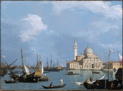 San Giorgio Maggiore: from the Bacino di S. Marco by Canaletto