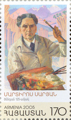 Self-portrait by Martiros Saryan