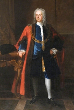 Sir Samuel Pennant (1709 -1750), as Lord Mayor of London by Anonymous