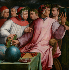 Six Tuscan Poets by Giorgio Vasari