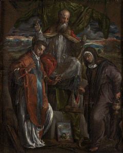 Sketch for an Altarpiece by Jacopo Bassano