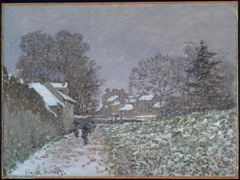 Snow at Argenteuil by Claude Monet