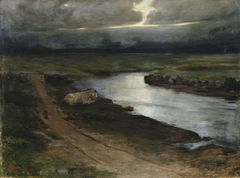 Sommernatt Jæren by Gudmund Stenersen