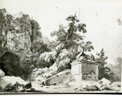 Sphinx In Woodland - William Williams - ABDAG017664 by William Williams