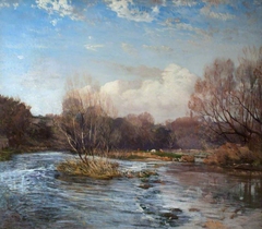 Springtime, Prestonkirk by Robert Noble