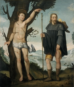 St. Sebastian and St. Roch by Ernst van Schayck III