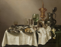 Still Life with a Gilt Cup by Willem Claesz Heda