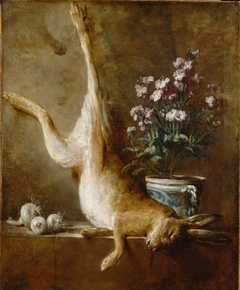 Still Life with Dead Hare by Jean-Baptiste-Siméon Chardin