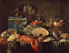 Still Life with Lobster by Jan Davidsz. de Heem