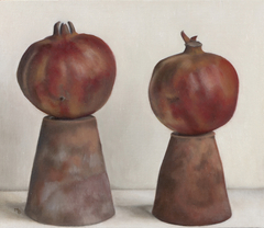 Still Life With Pomegranates by Mira Bogicevic