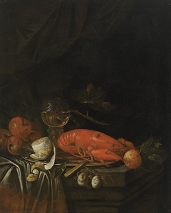 Stillleben mit Krebs by Jan Davidsz. de Heem