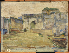 Street Scene, Tangier (Crenelated Architecture) by Henry Ossawa Tanner