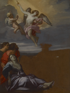 Study for the altarpiece of Saint Rosalie among the Plague-Stricken by Carlo Maratta