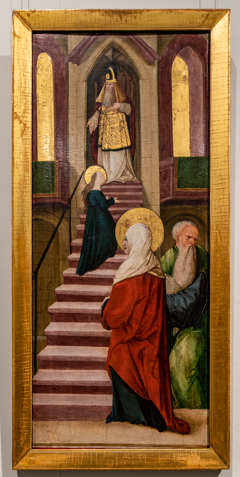 Tempelgang Mariens by Unknown Artist