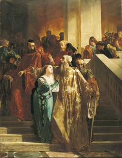 The Abdication of Doge Foscari by Louis Duveau