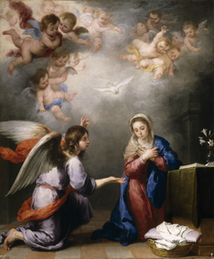 The Annunciation by Bartolomé Esteban Murillo