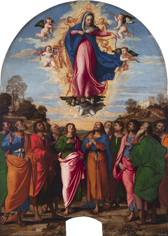 The Assumption of the Virgin by Palma Vecchio