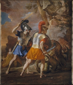 The Companions of Rinaldo by Nicolas Poussin