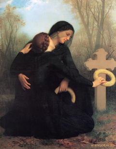 The Day of the Dead by William-Adolphe Bouguereau