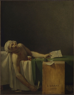 The Death of Marat by Jacques-Louis David