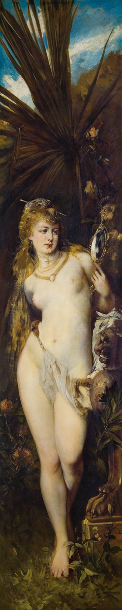 The five senses: sight by Hans Makart