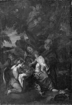 The Flight into Egypt by Salvator Rosa