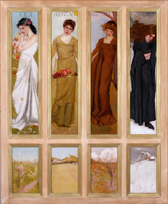 The four seasons by Hugh Ramsay