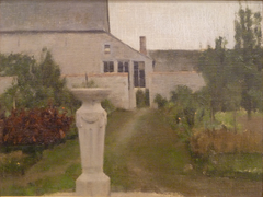 The garden by Fernand Khnopff