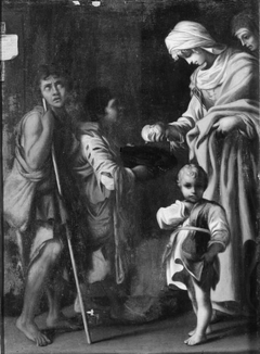 The Giving of Alms by Bartolomeo Schedoni