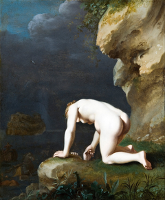 The Goddess Calypso rescues Ulysses by Cornelius van Poelenburgh