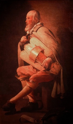 The Hurdy-gurdy Player by Georges de La Tour