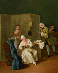 The Indiscreet Gentleman by Pietro Longhi