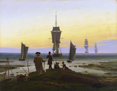 The life stages by Caspar David Friedrich