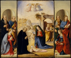 The Nativity with Saints by Ridolfo del Ghirlandaio