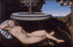 The Nymph of the Fountain (1534) by Lucas Cranach the Elder