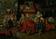 The Parable of the Wise and the Foolish Virgins by Hieronymous Francken II