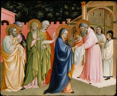 The Presentation in the Temple by Alvaro Pirez d'Evora