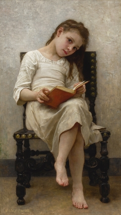 The price book by William-Adolphe Bouguereau