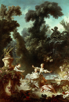 The Progress of Love: The Pursuit by Jean-Honoré Fragonard